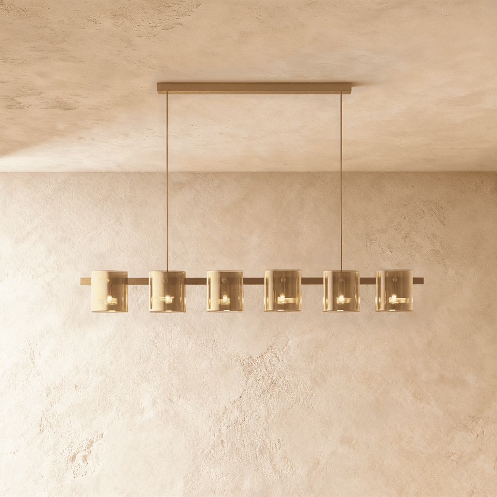 Křišťálový lustr LuminaRing s čirým sklem pro glamour obývací pokoj  