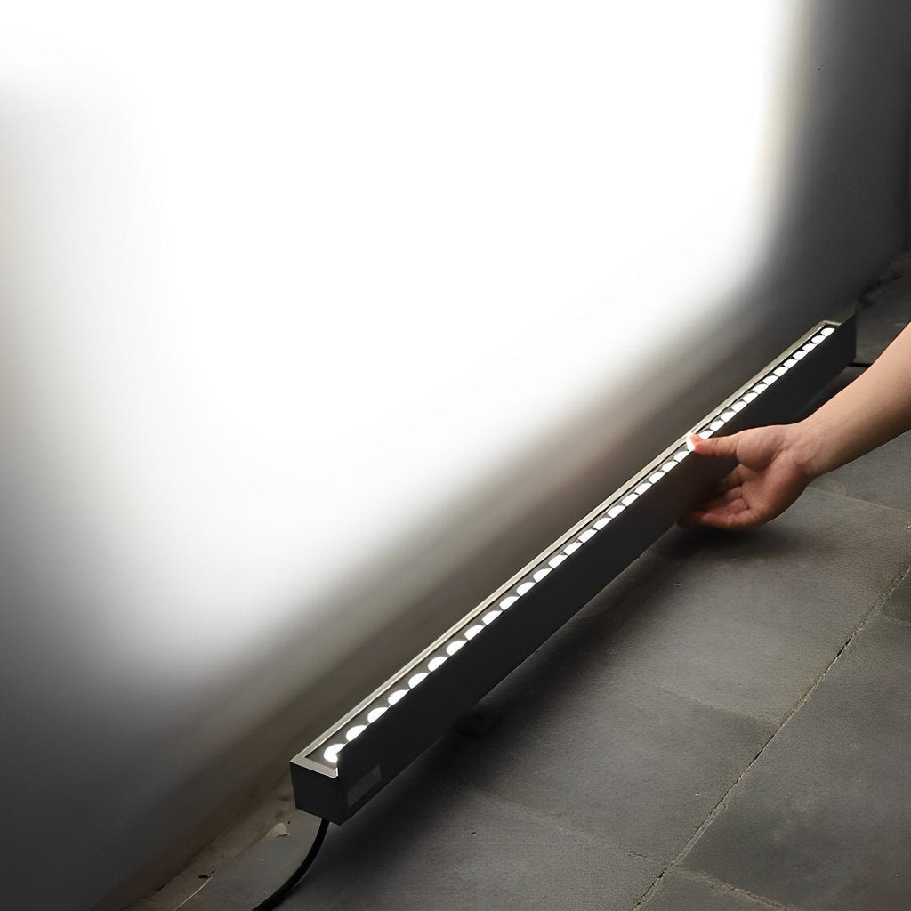 LumaWave Applique LED da parete in alluminio dimmerabile per pareti esterne