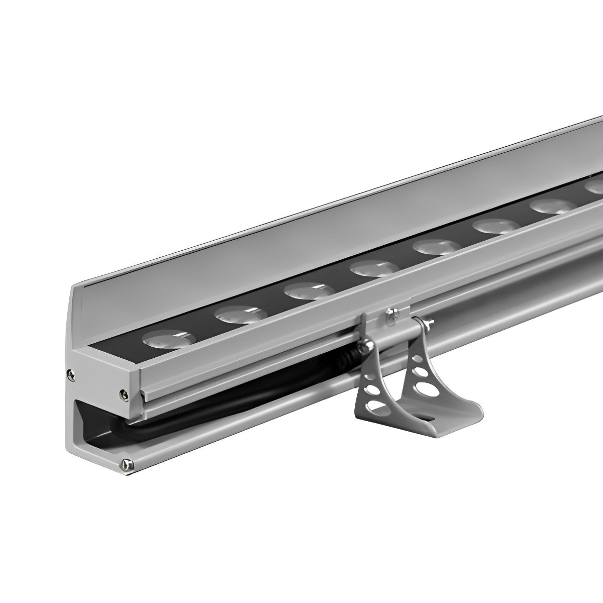 LumaWave Applique LED da parete in alluminio dimmerabile per pareti esterne