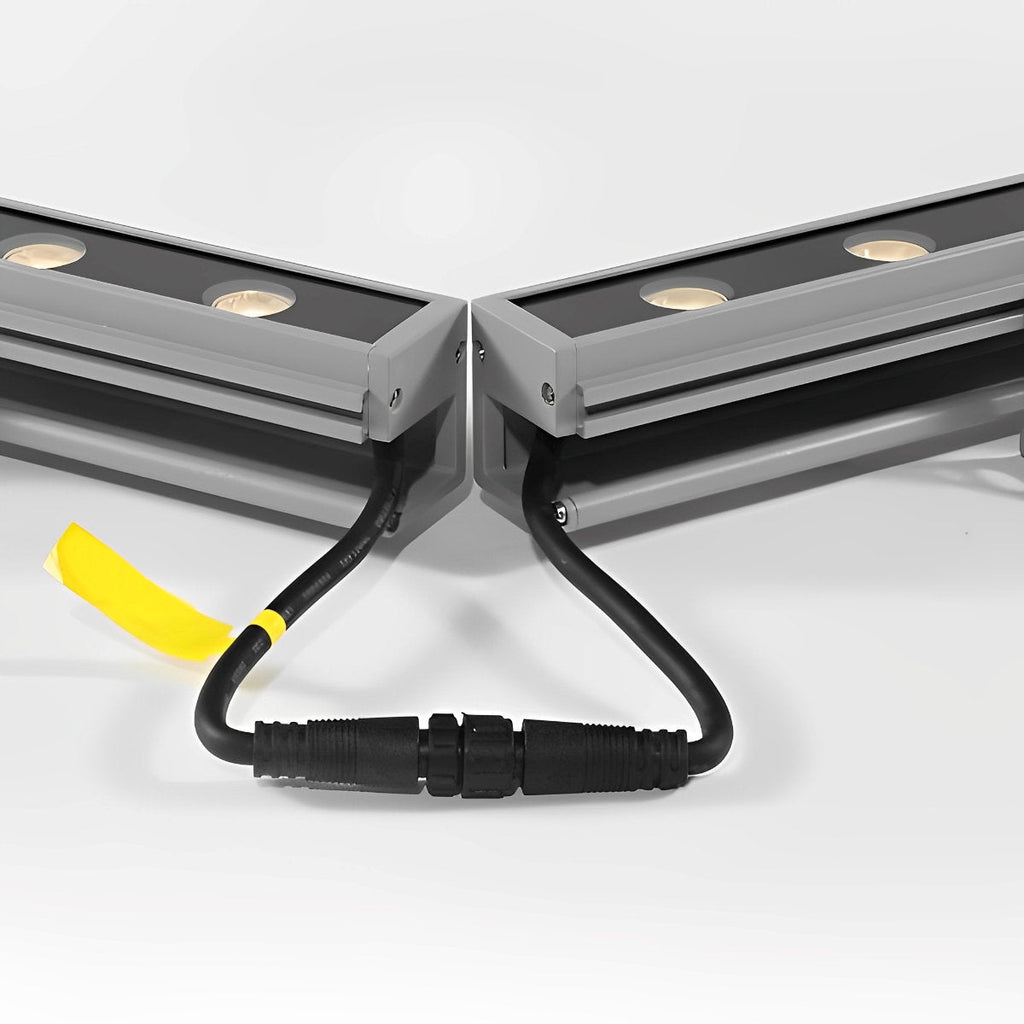 LumaWave Applique LED da parete in alluminio dimmerabile per pareti esterne