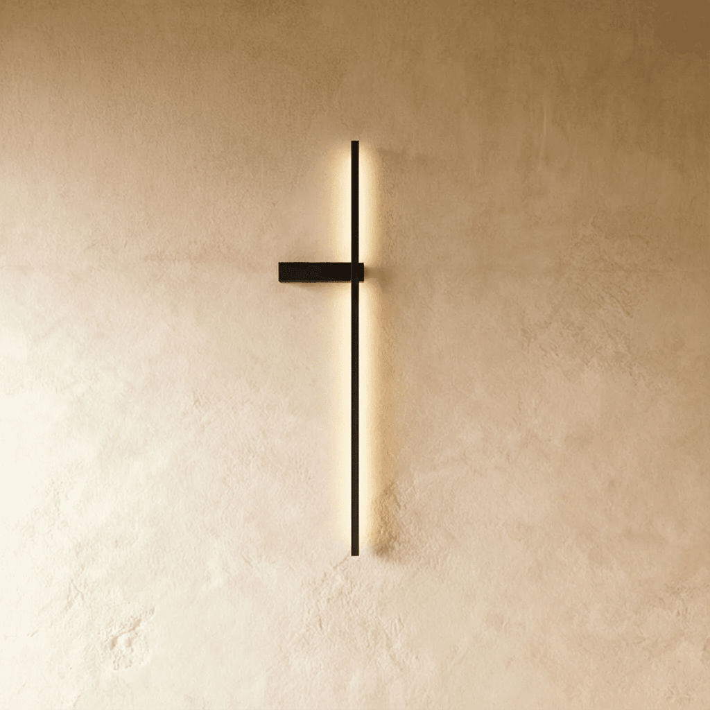 Lampă de perete LumiNest cu lumină ambientală și design minimalist modern