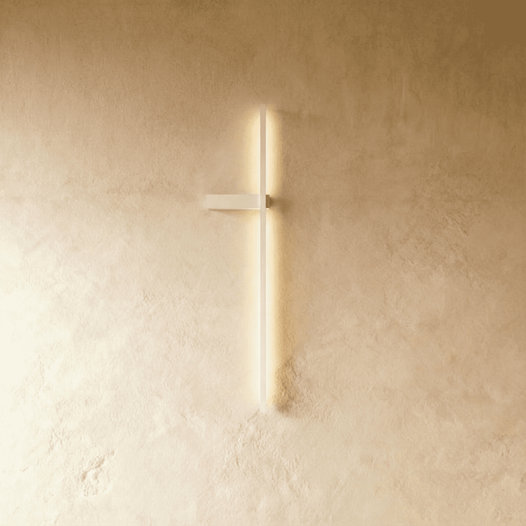 Lampă de perete LumiNest cu lumină ambientală și design minimalist modern