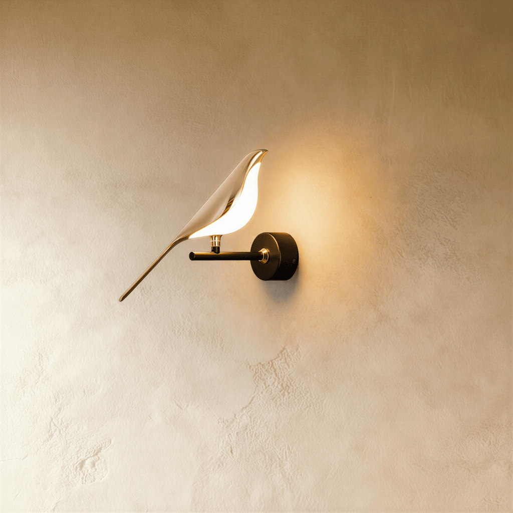 AviaryGlow Fuglelys Vegglampe Gir Varm Omgivelsesbelysning