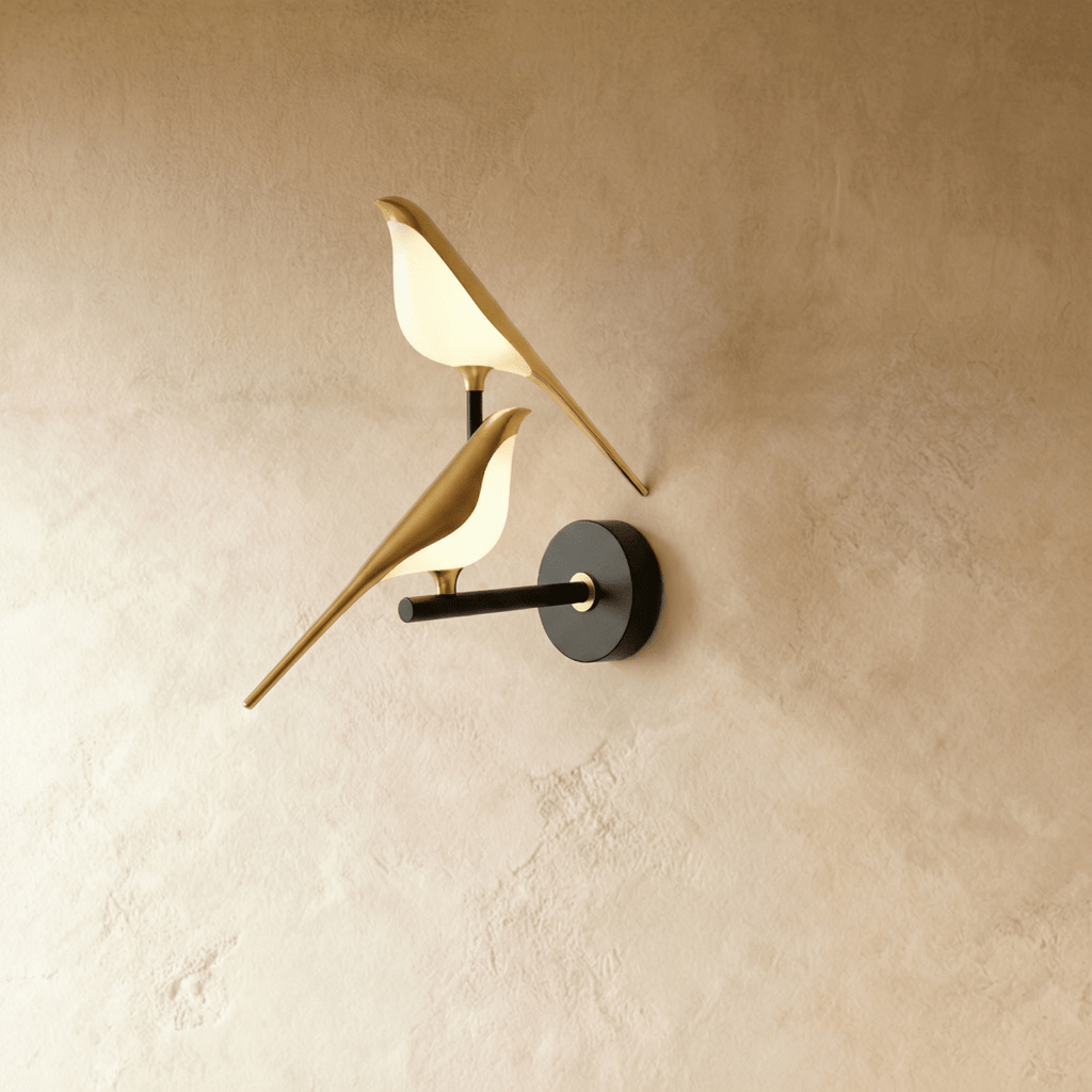 AviaryGlow Fuglelys Vegglampe Gir Varm Omgivelsesbelysning