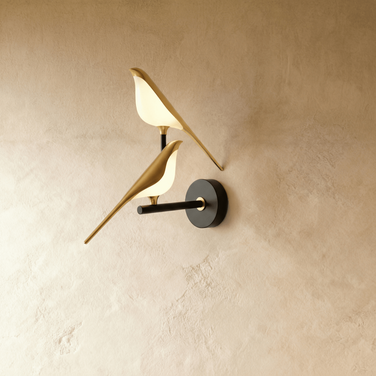 AviaryGlow Fuglelys Vegglampe Gir Varm Omgivelsesbelysning