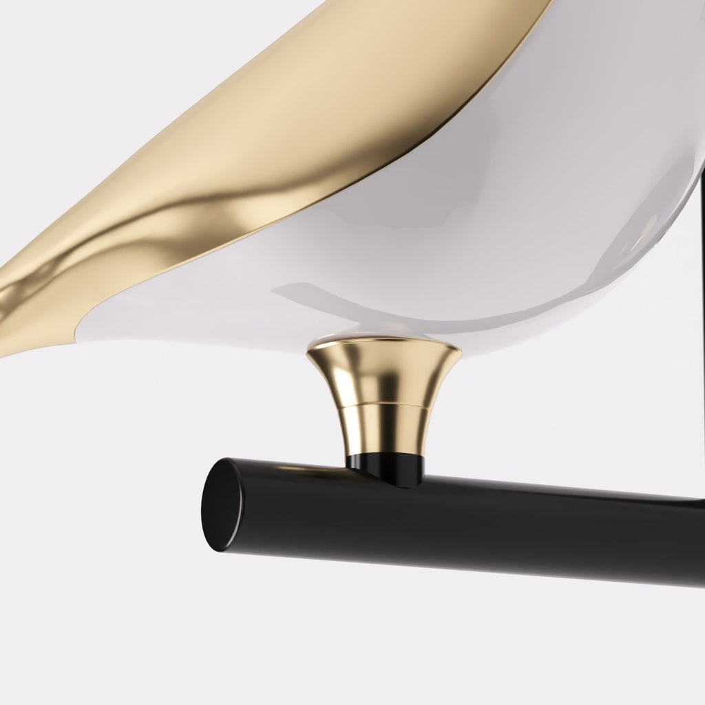 AviaryGlow Fuglelys Vegglampe Gir Varm Omgivelsesbelysning
