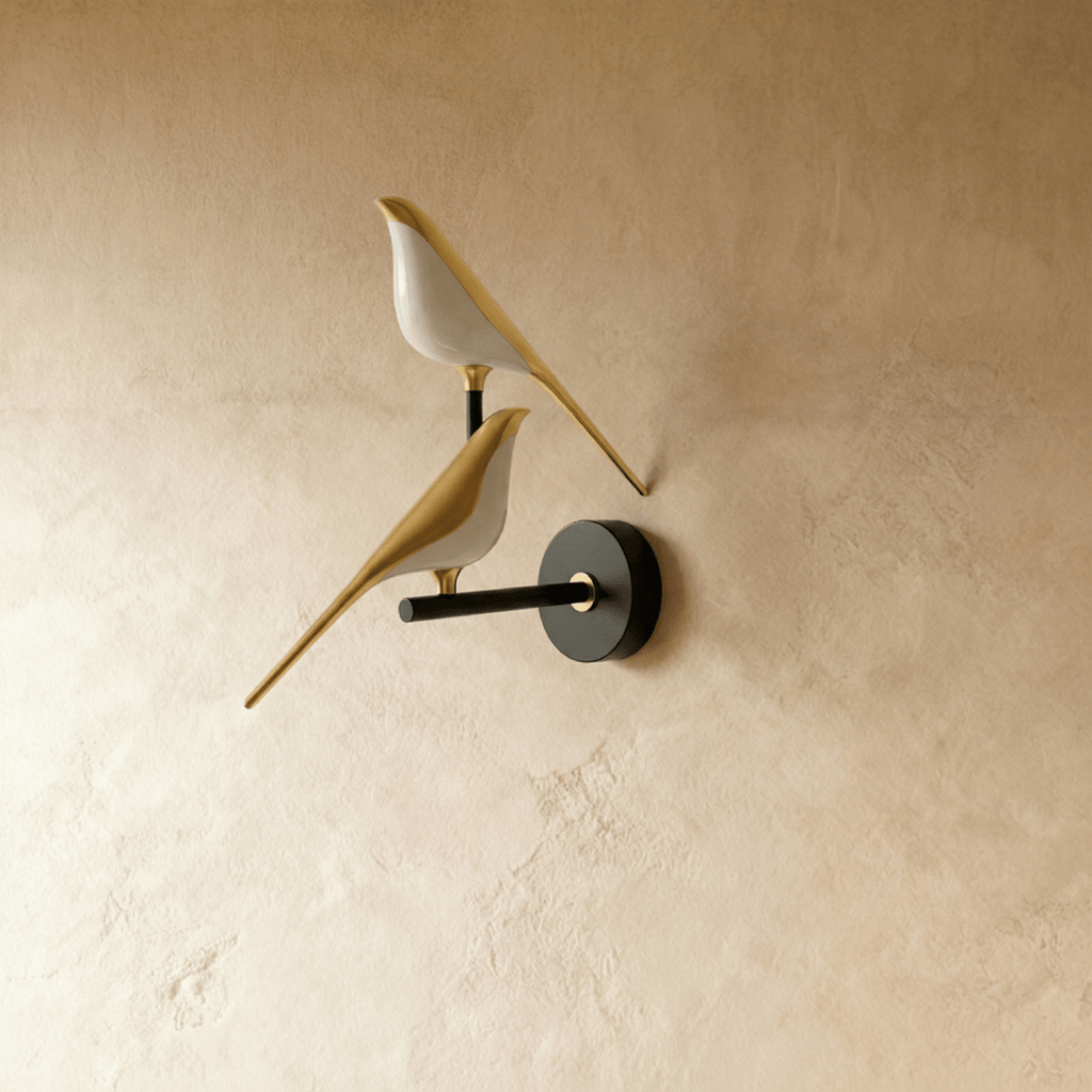 AviaryGlow Fuglelys Vegglampe Gir Varm Omgivelsesbelysning