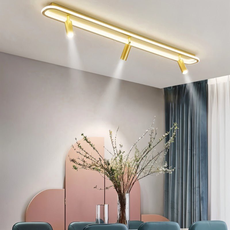 LumaRect Pendant Downlight Minimalist Geometric Ceiling Light For Ambient Lighting