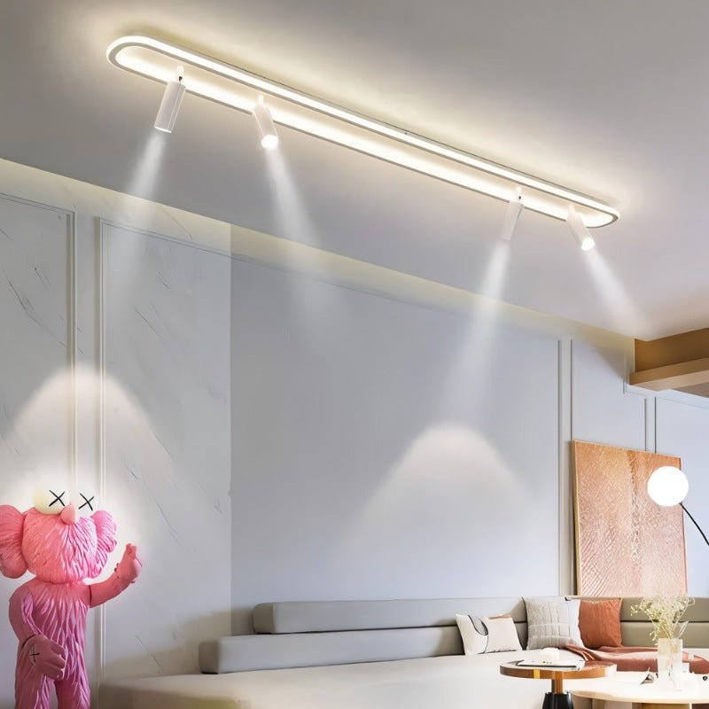 LumaRect Pendant Downlight Minimalist Geometric Ceiling Light For Ambient Lighting