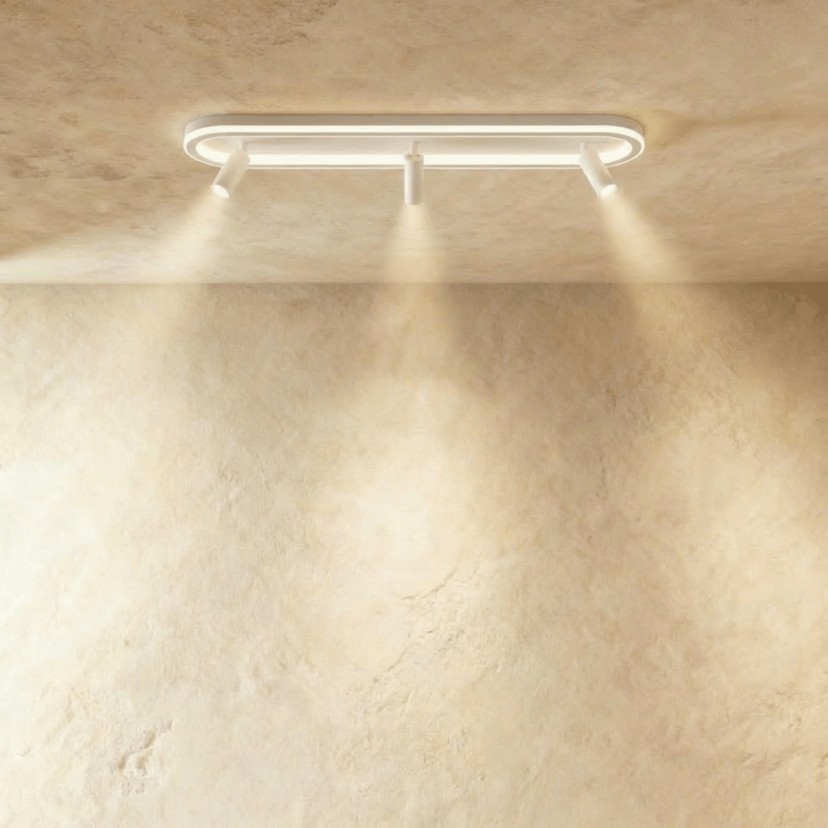LumaRect Pendant Downlight Minimalist Geometric Ceiling Light For Ambient Lighting