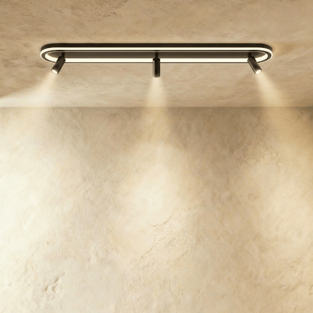 LumaRect Pendant Downlight Minimalist Geometric Ceiling Light For Ambient Lighting