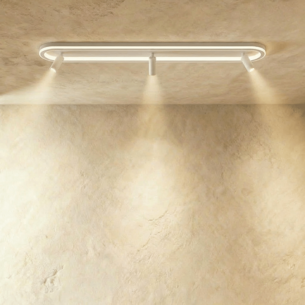 LumaRect Pendant Downlight Minimalist Geometric Ceiling Light For Ambient Lighting