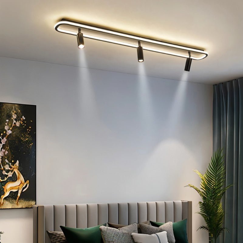 LumaRect Pendant Downlight Minimalist Geometric Ceiling Light For Ambient Lighting