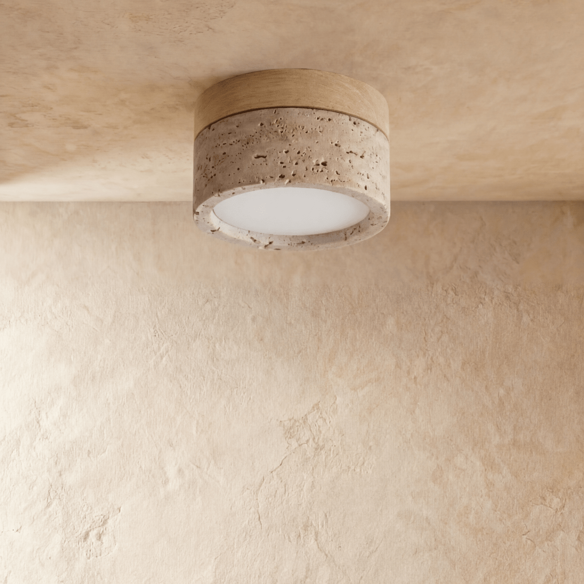 Lampa sufitowa Cylindra z miękkim światłem do korytarzy i sypialni
