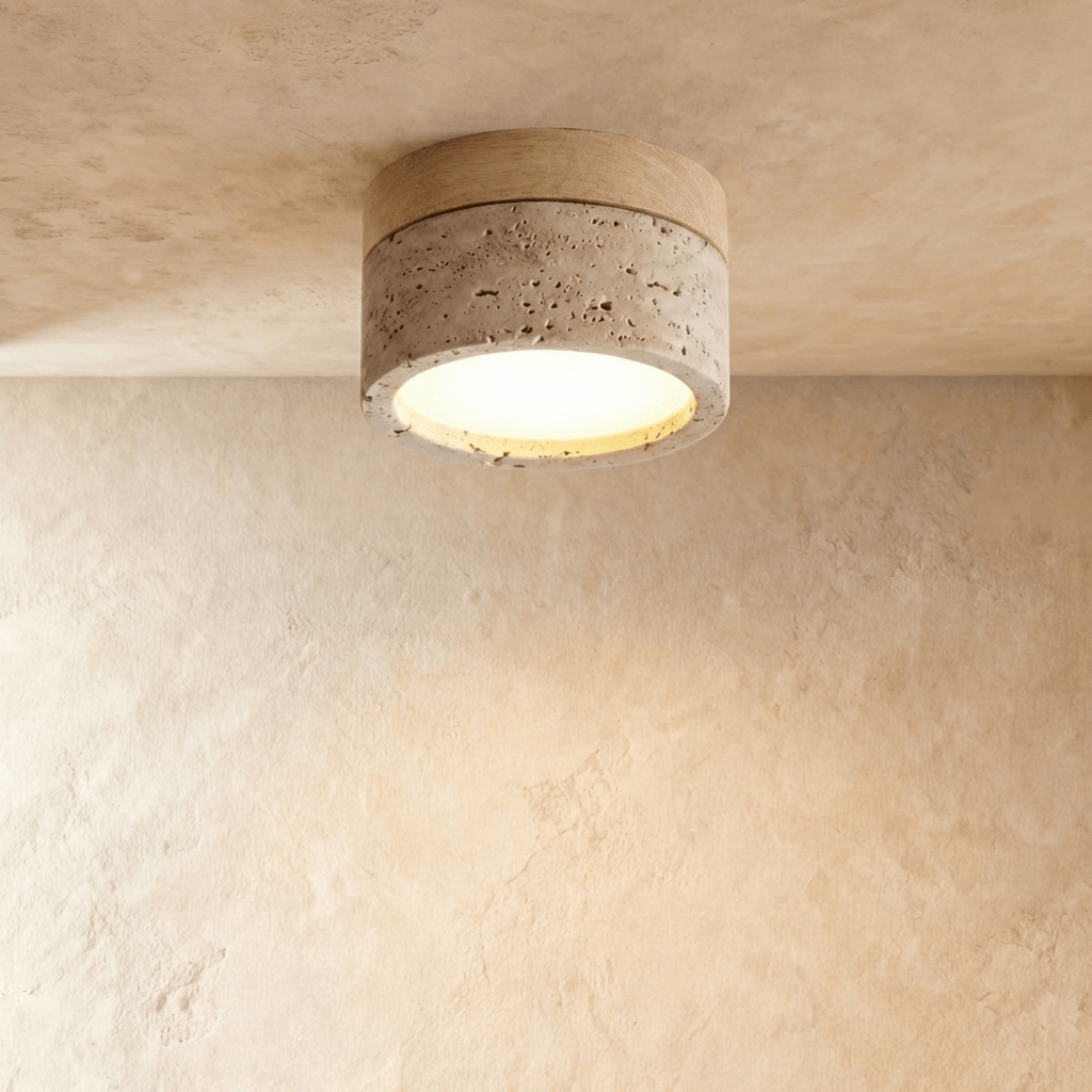 Lampa sufitowa Cylindra z miękkim światłem do korytarzy i sypialni