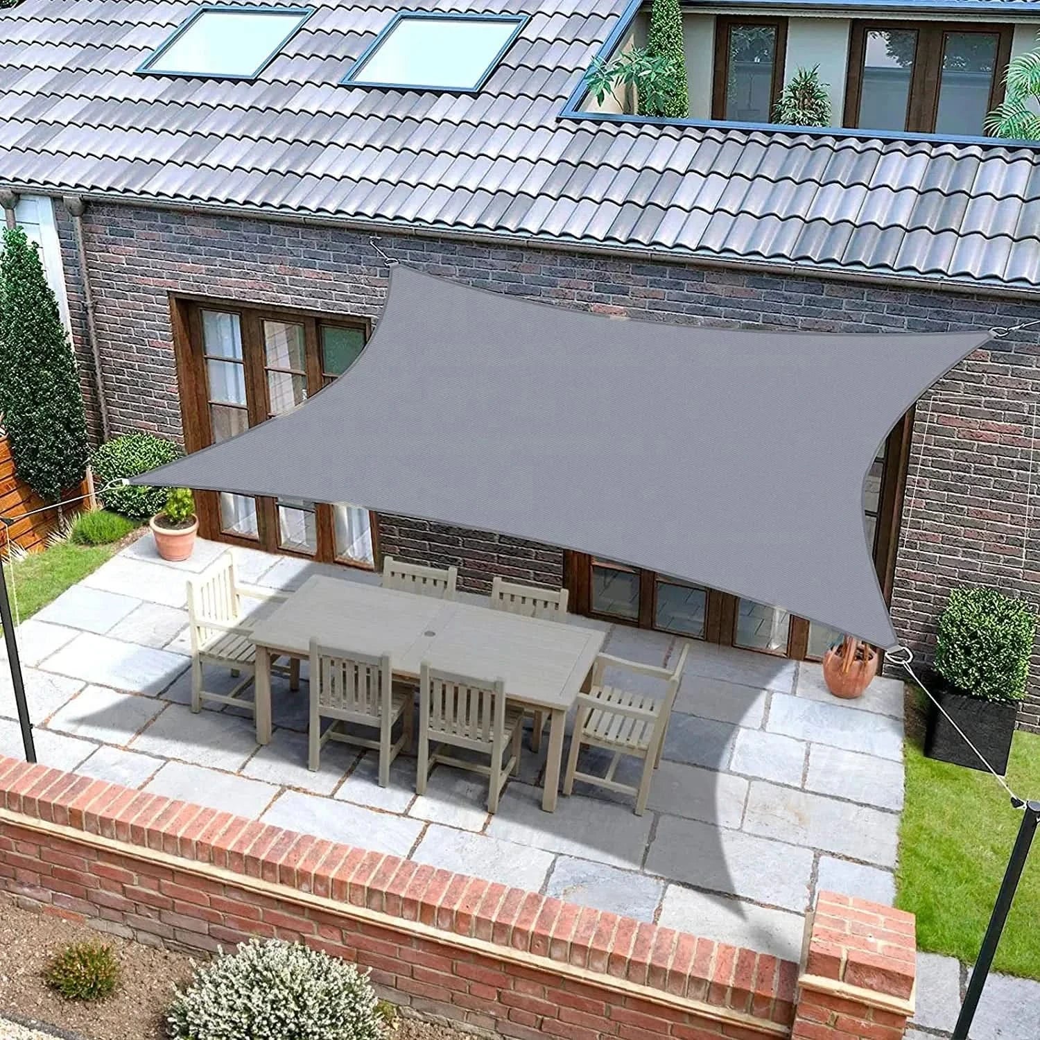 Portable waterproof UV awning - Fioriscas