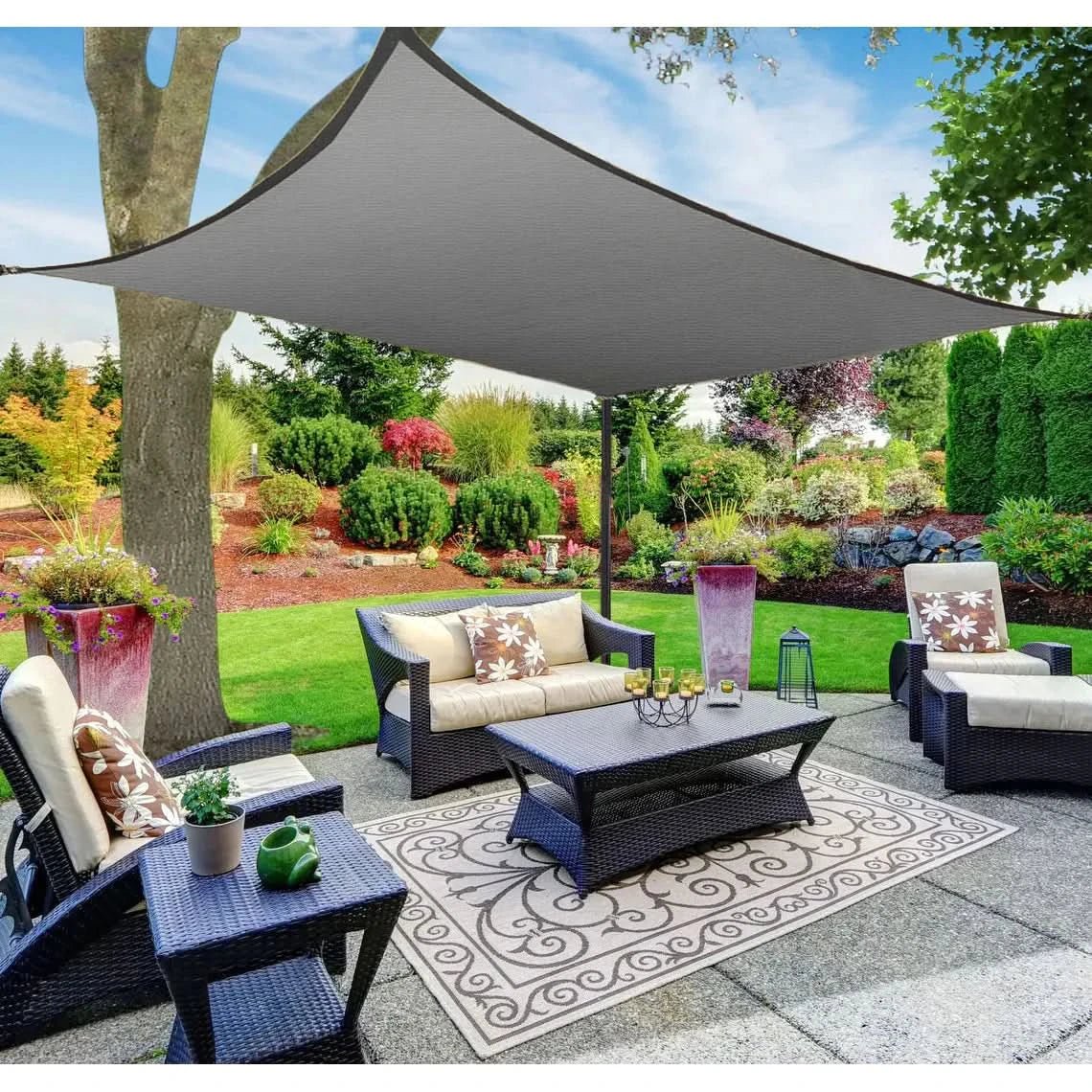 Portable waterproof UV awning - Fioriscas