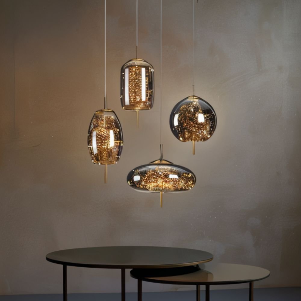 Serpentine Glow Pendant Light For Modern Minimalist Interiors