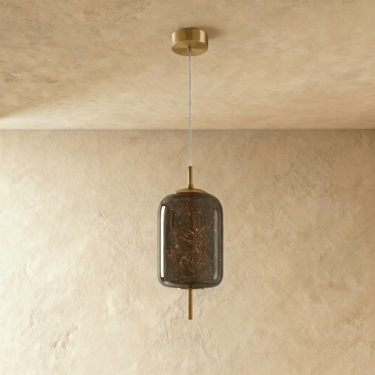 Serpentine Glow Pendant Light For Modern Minimalist Interiors