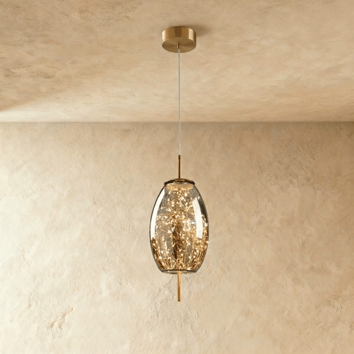 Serpentine Glow Pendant Light For Modern Minimalist Interiors