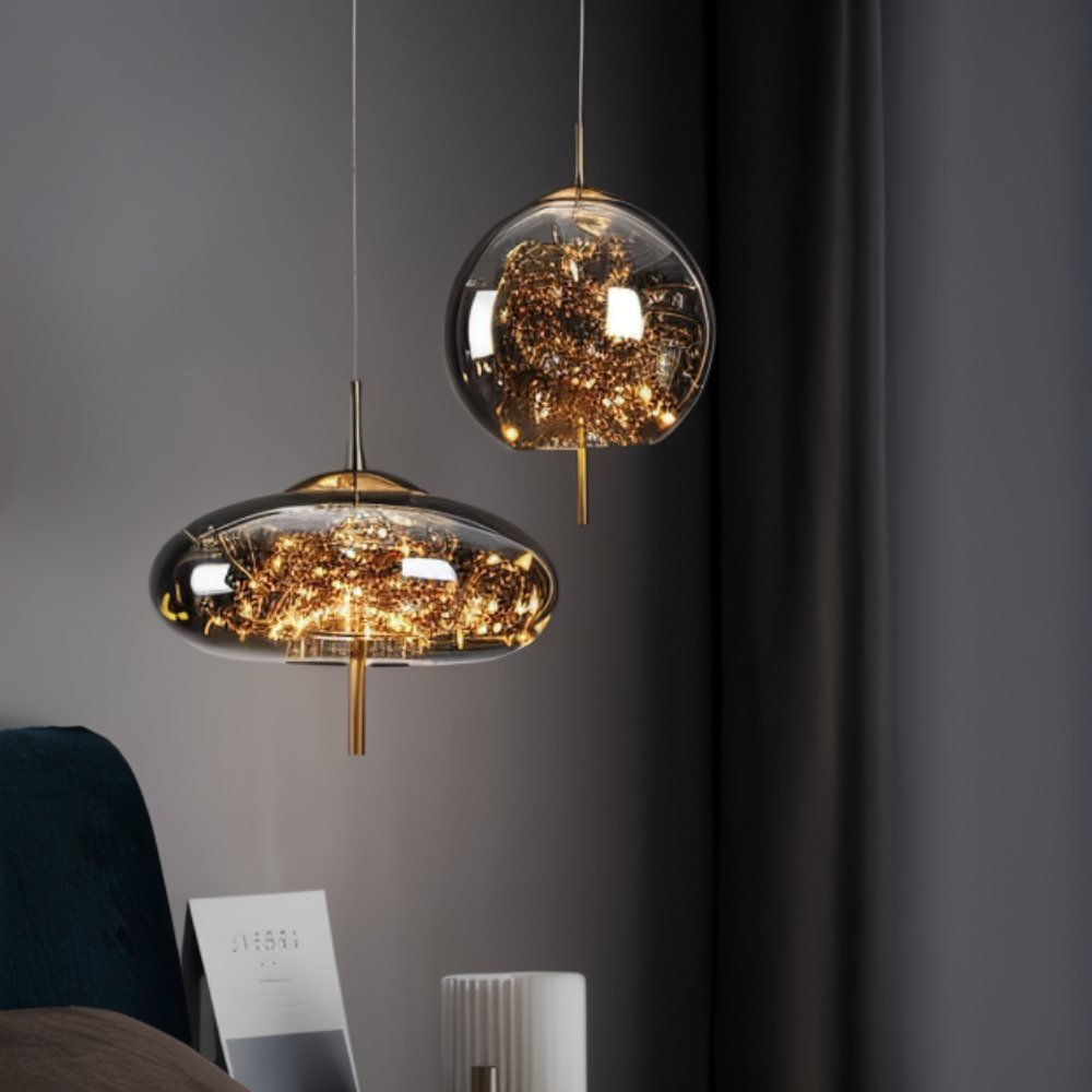 Serpentine Glow Pendant Light For Modern Minimalist Interiors