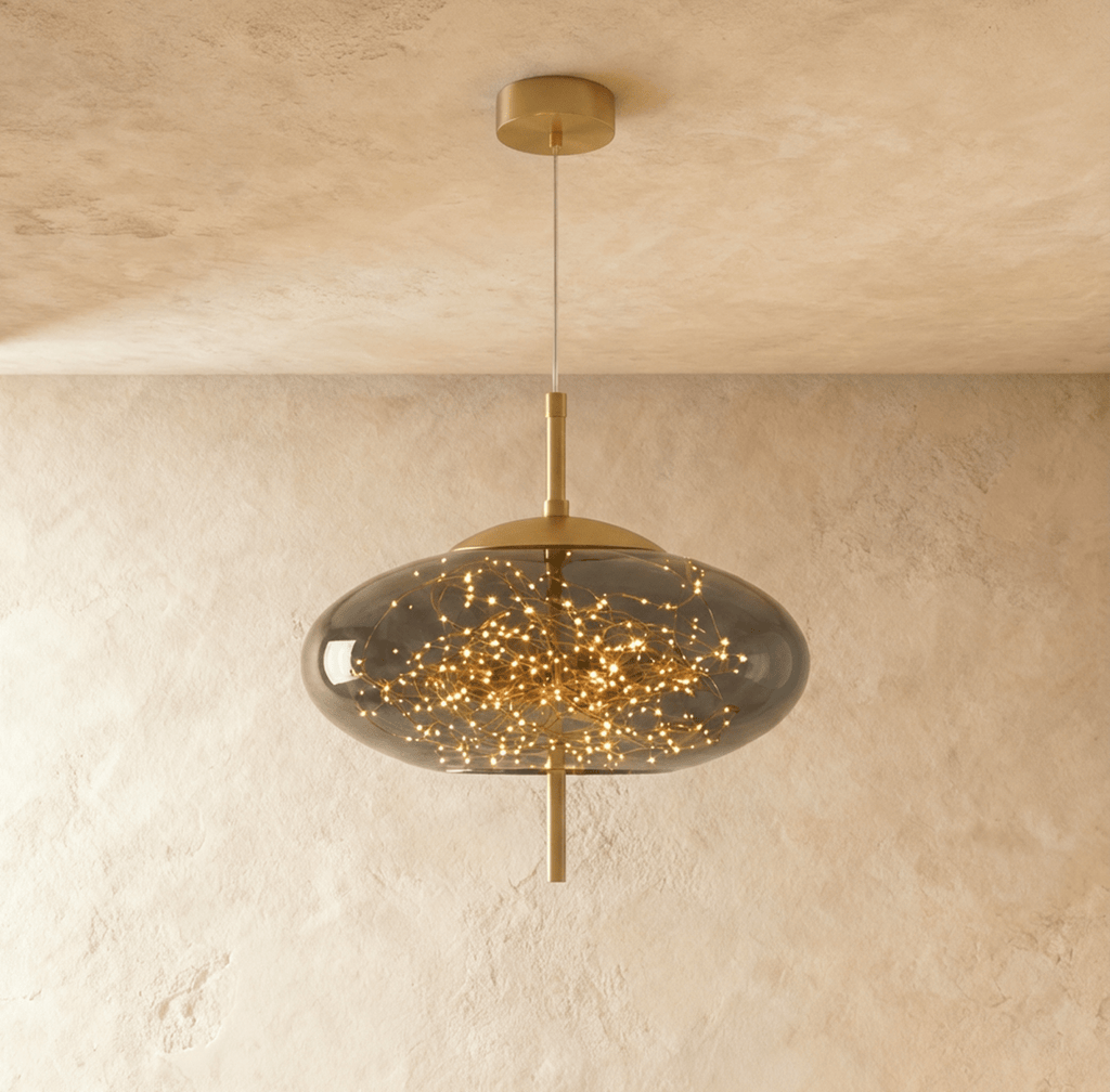 Serpentine Glow Pendant Light For Modern Minimalist Interiors