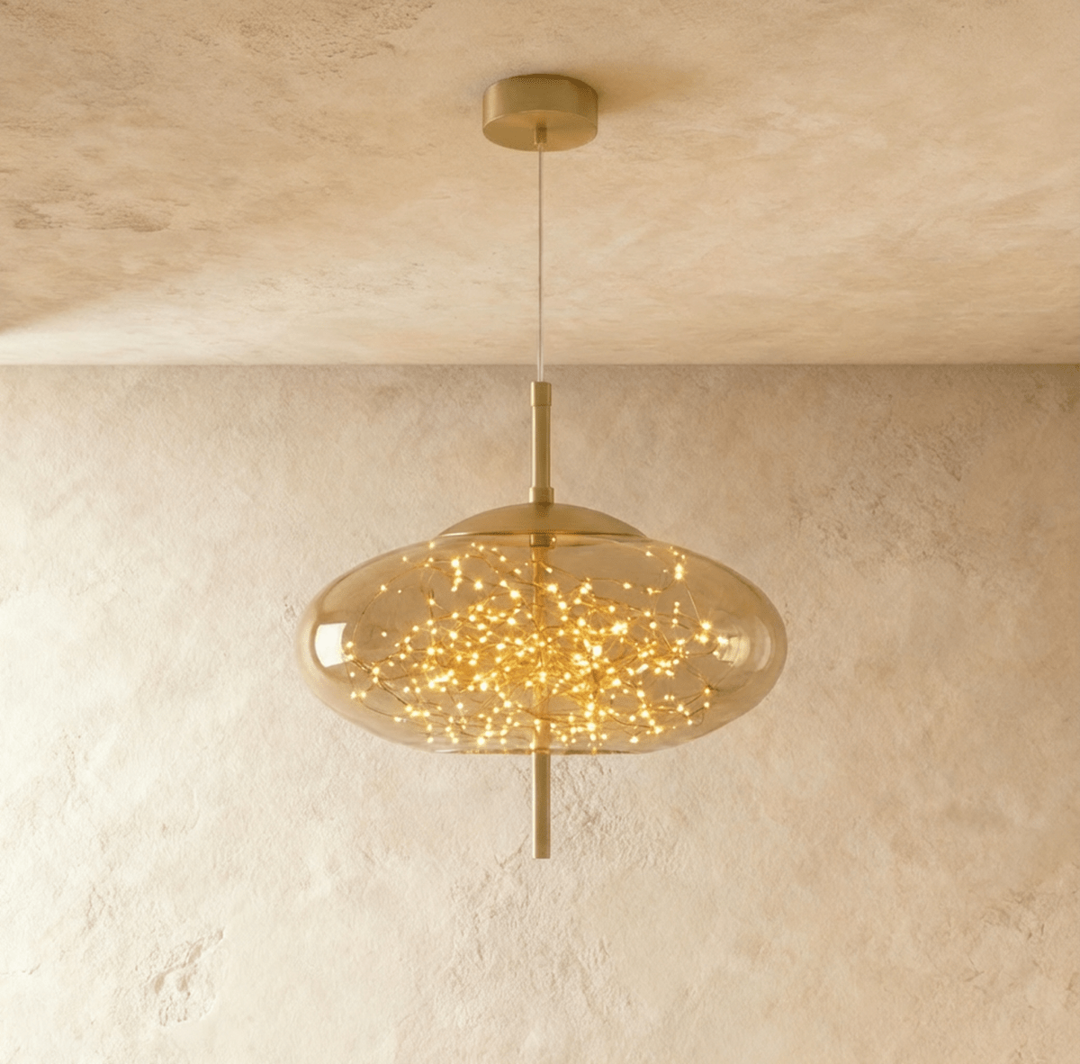 Serpentine Glow Pendant Light For Modern Minimalist Interiors