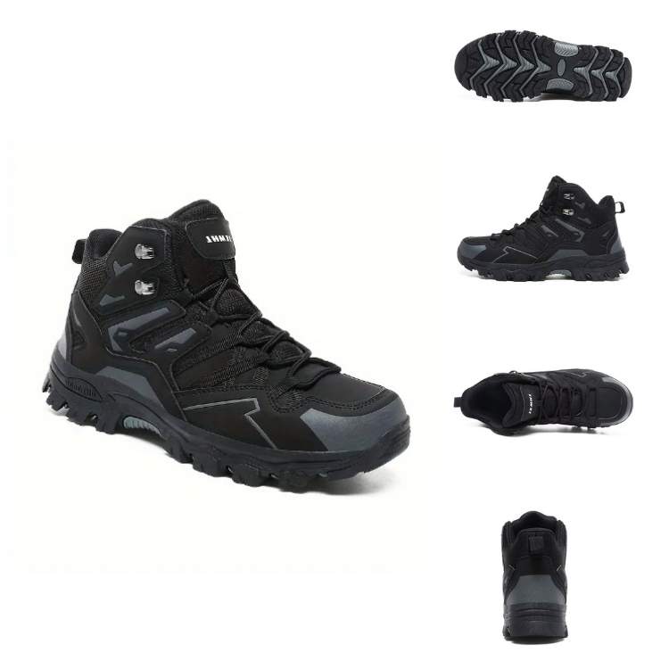Pantofi de trail Trekaro antiderapanți, cu susținere până la gleznă, în mov, roz sau negru