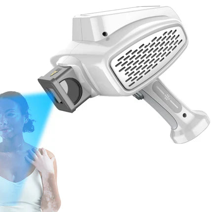 308-nm-UVB-Phototherapielampe mit drei austauschbaren Lampenschirmen