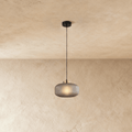 NovaLume Modern Iron And Glass Pendant Light For Kitchen And Dining Areas