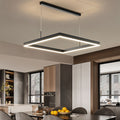 Noir Aura Chandelier for Elegant Diffused Lighting in Black or White