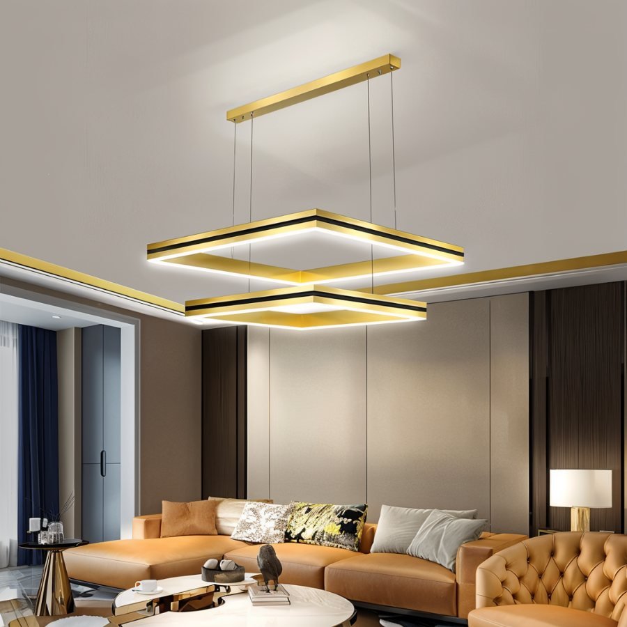 Noir Aura Chandelier for Elegant Diffused Lighting in Black or White