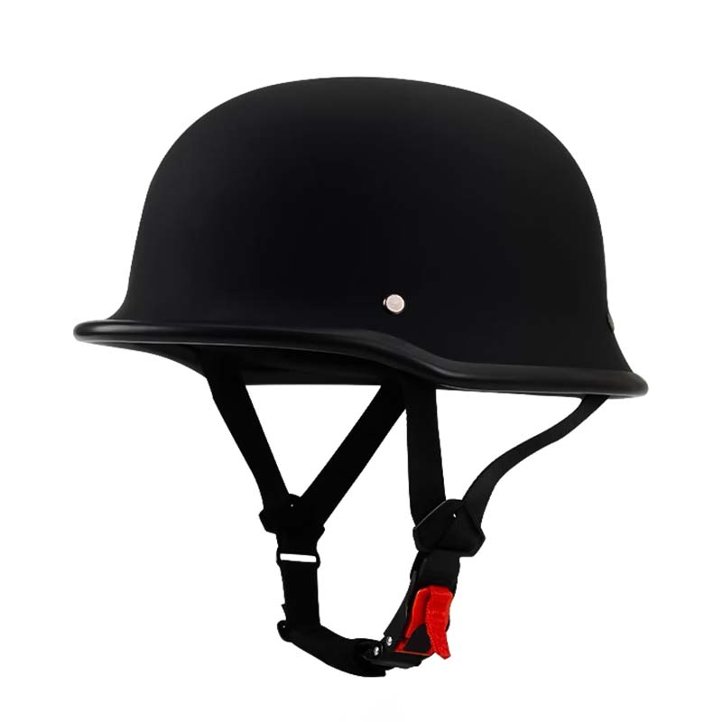 Avalor Retro Half-Face Motorcycle Helmet, ABS Shell, DOT & ECE Certified
