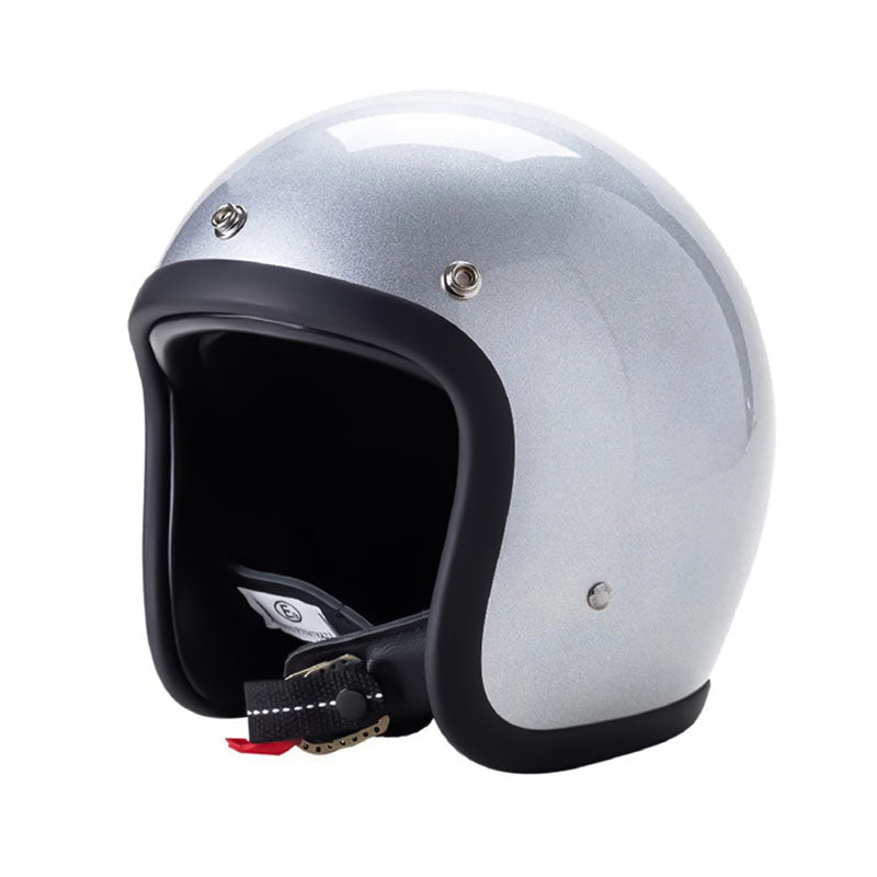 Retro chopper helma s polovičním krytím, certifikace DOT a ECE, VesperRyder