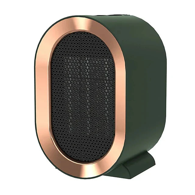 GlacioHeat Portable Ceramic Space Heater For Small Rooms