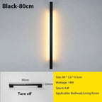 Applique LED sottile, Nexora, luminosità dimmerabile e colore regolabile