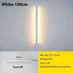 Applique LED sottile, Nexora, luminosità dimmerabile e colore regolabile