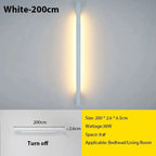 Applique LED sottile, Nexora, luminosità dimmerabile e colore regolabile