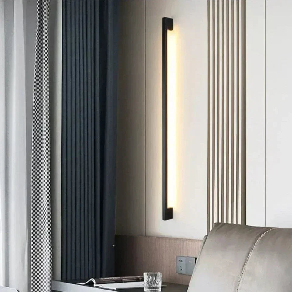 Applique LED sottile, Nexora, luminosità dimmerabile e colore regolabile