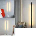 Applique LED sottile, Nexora, luminosità dimmerabile e colore regolabile