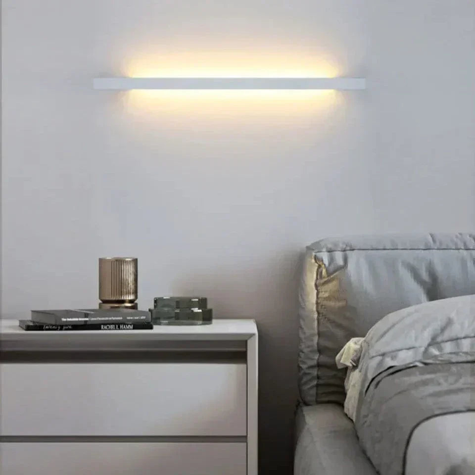 Applique LED sottile, Nexora, luminosità dimmerabile e colore regolabile