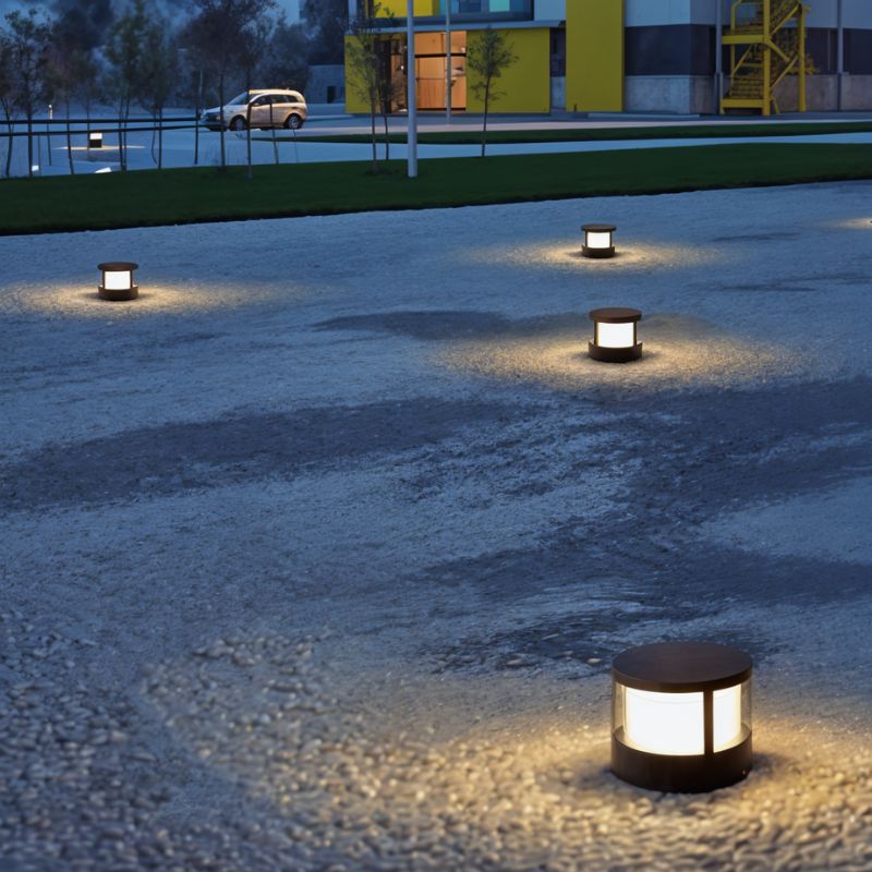 Verdant Glow Outdoor Lantern Weatherproof Aluminum And Polycarbonate