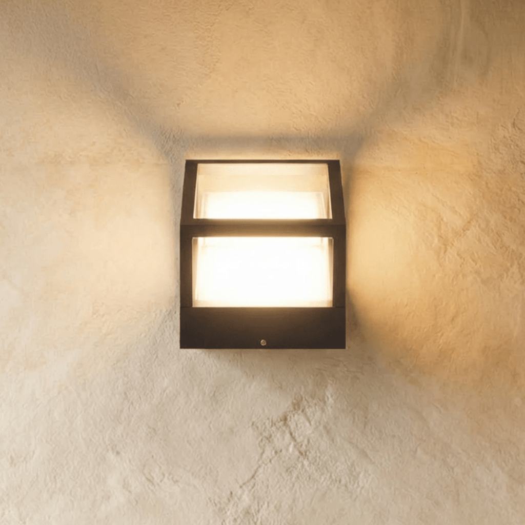 Verdant Glow Outdoor Lantern Weatherproof Aluminum And Polycarbonate