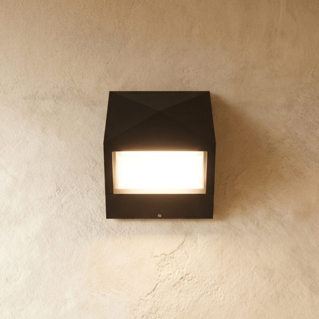 Verdant Glow Outdoor Lantern Weatherproof Aluminum And Polycarbonate