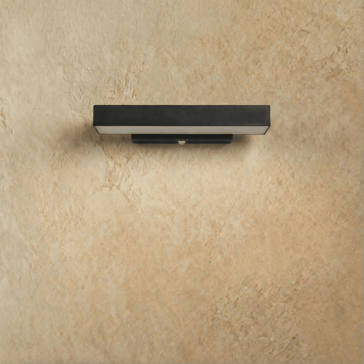 Lumencrest Pro Outdoor Wall Light With Sensor IP54 Aluminum