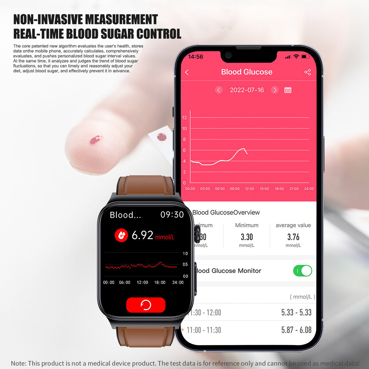 NovaPulse Smartwatch For Wellness Tracking With Intuitive Health App