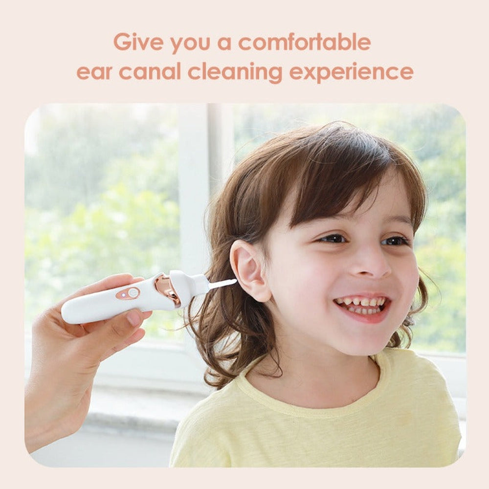 QuietEar Ear Wax Removal Tool With Gentle Vacuum Suction & LED
