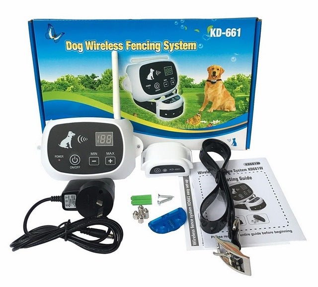 ZenGuard Pro Wireless Dog Fence With Waterproof Training Collar