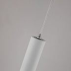 Minimalistické hliníkové závěsné svítidlo AeroLume, teplé LED světlo 2700 K