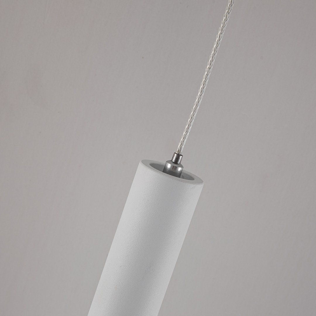 Minimalistické hliníkové závěsné svítidlo AeroLume, teplé LED světlo 2700 K